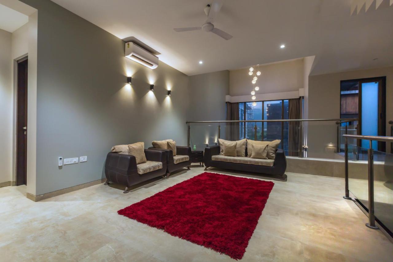 Saffronstays Aspen, Lonavala - Luxury Pool Villa With Games And Tv Room Near Bhushi Dam Exterior foto